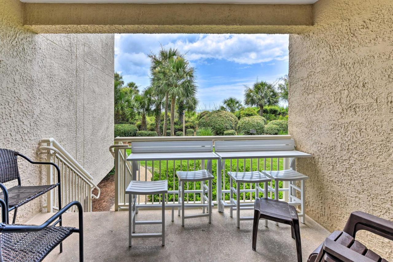 Palmetto Dunes Villa With Views Steps To Beach! ヒルトンヘッドアイランド エクステリア 写真