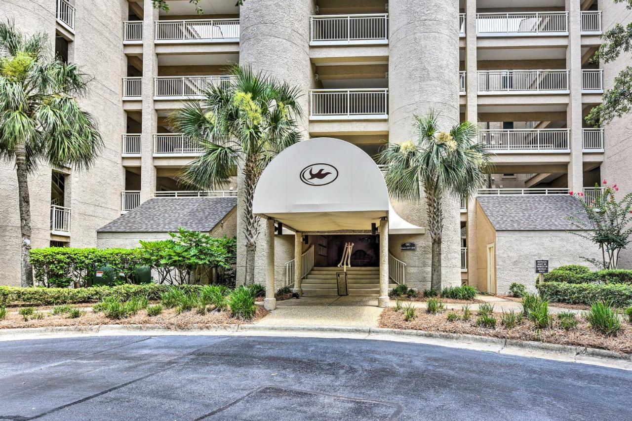 Palmetto Dunes Villa With Views Steps To Beach! ヒルトンヘッドアイランド エクステリア 写真