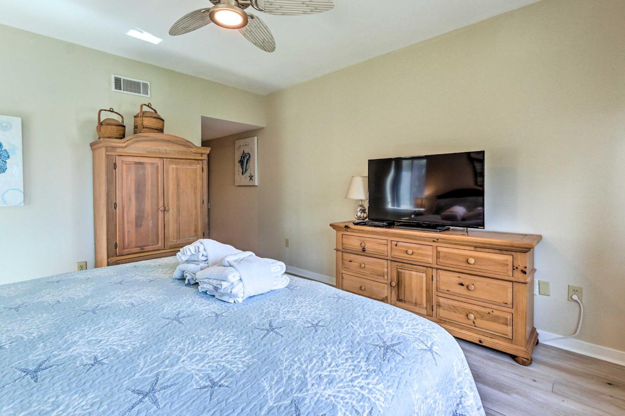 Palmetto Dunes Villa With Views Steps To Beach! ヒルトンヘッドアイランド エクステリア 写真