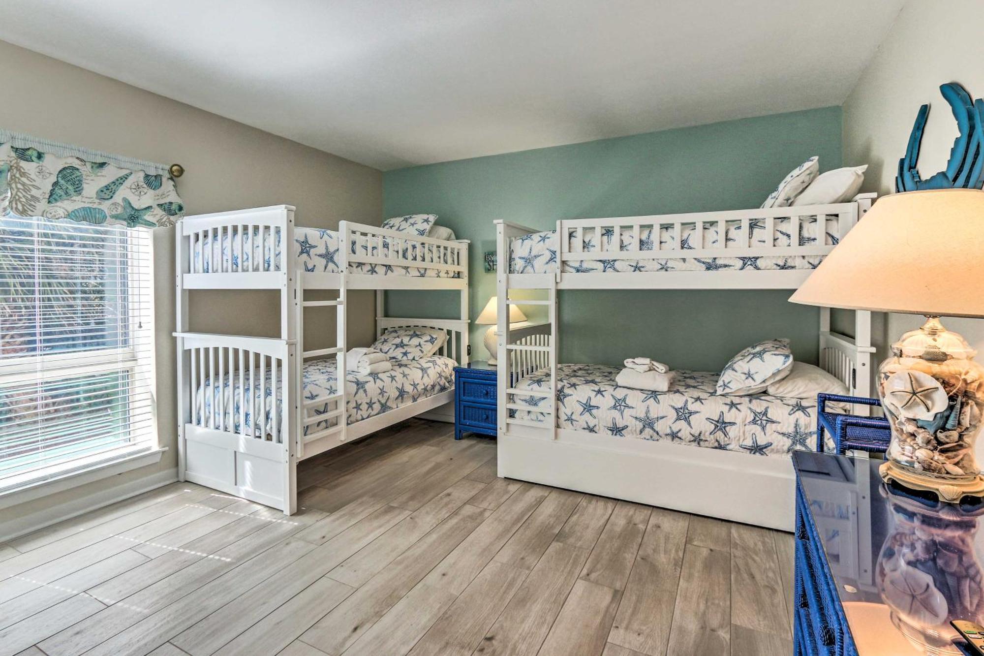 Palmetto Dunes Villa With Views Steps To Beach! ヒルトンヘッドアイランド エクステリア 写真